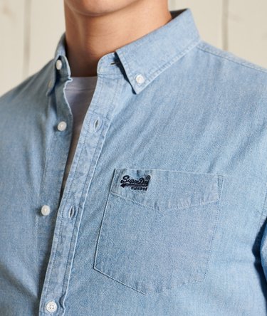 Organic Cotton Vintage Oxford Shirt Image 4