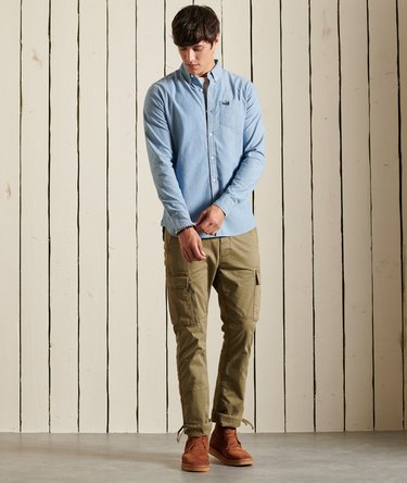 Organic Cotton Vintage Oxford Shirt Image 2