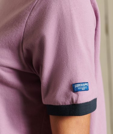 Camiseta ribeteada con logotipo Core American Classics Image 4
