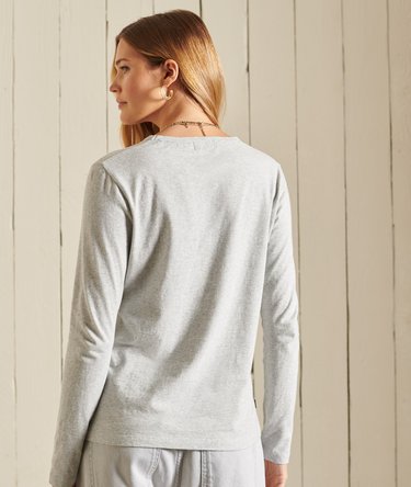 Organic Cotton Classic Long Sleeved Top Image 3