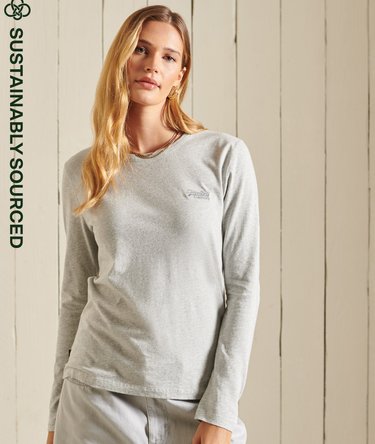 Organic Cotton Classic Long Sleeved Top Image 1