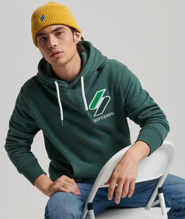 Code Chest Logo Applique Hoodie Image 4
