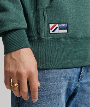 Code Chest Logo Applique Hoodie Image 6