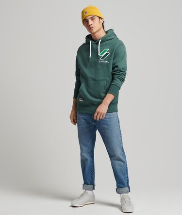 Code Chest Logo Applique Hoodie Image 2