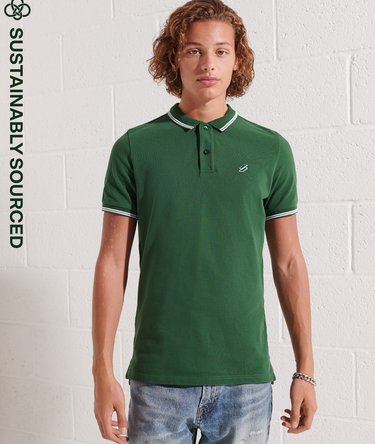 Organic Cotton Code Polo Shirt Image 1