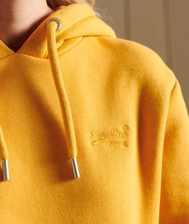 Loose Fit Vintage Logo Embroidered Hoodie Image 2