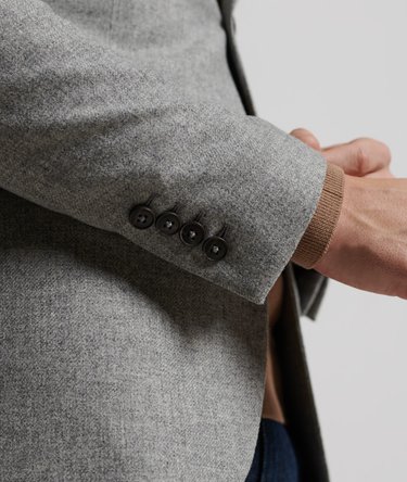 Blazer in lana Studios Image 6