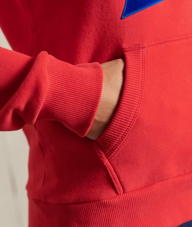 Script Style College Hoodie Image 9