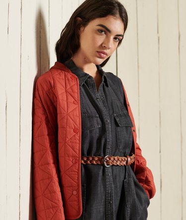 Tencel Oversized Shirt Dress Image 4
