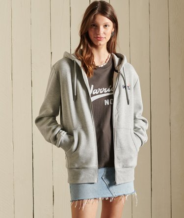 Loose Fit Orange Label Classic Hoodie Image 1