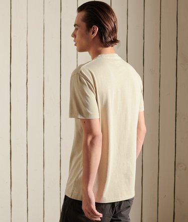 Organic Cotton Vintage Workwear Pocket T-Shirt Image 4
