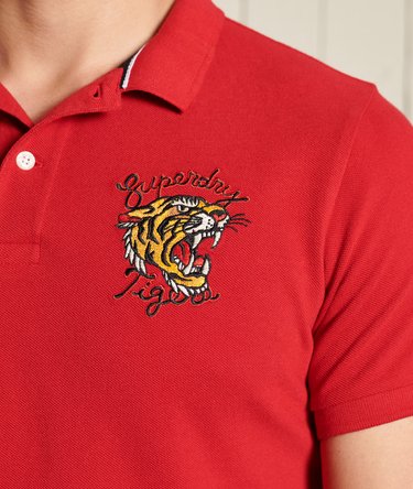Organic Cotton Chinese New Year Polo Shirt Image 3