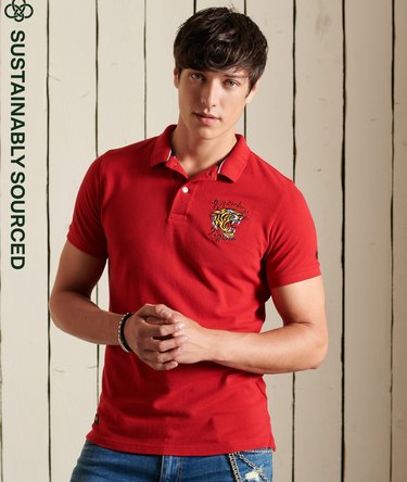 Organic Cotton Chinese New Year Polo Shirt Image 1