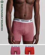 Duopak boxershorts van biologisch katoen