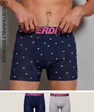 Duopak boxers van biologisch katoen Image 1