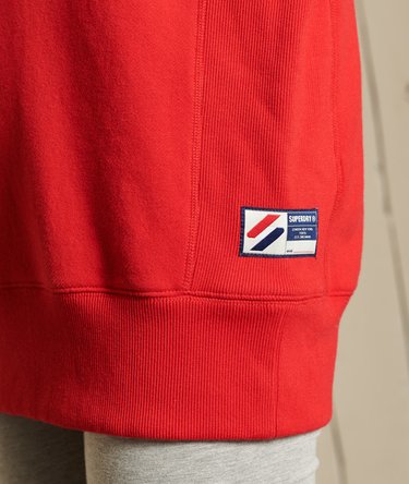Sudadera oversize de cuello redondo Essential Image 4