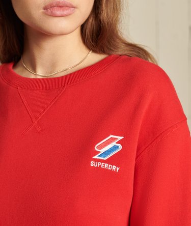 Sudadera oversize de cuello redondo Essential Image 2