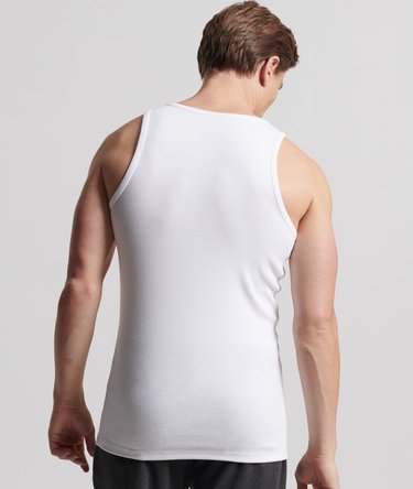 Organic Cotton Vest Double Pack Image 3