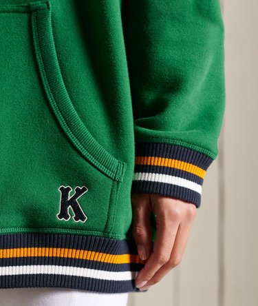 Oversized Collegiate Hoodie Image 4