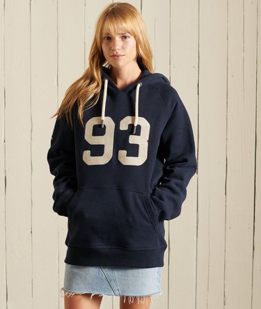 Sweat à capuche oversize classique Vintage Logo American Image 1