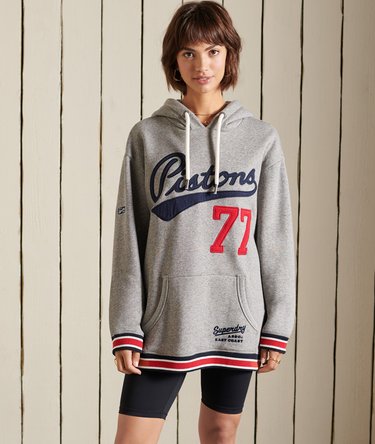 Sweat à capuche oversize Collegiate Image 1