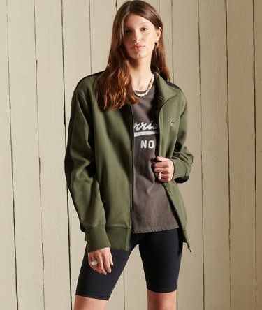 Oversized Track Jacket Image 1