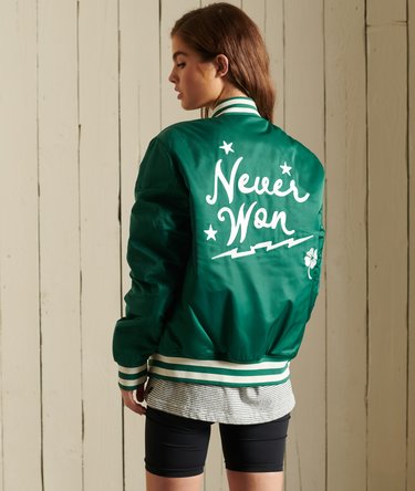 Varsity boyfriend bomberjack Image 2