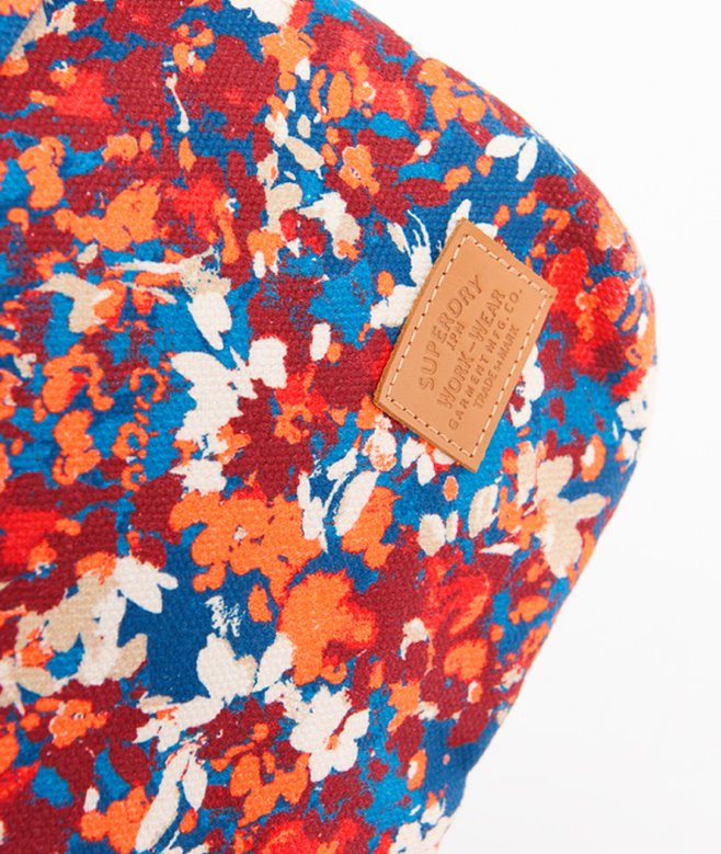 Hombre Mochila estampada unisex Montana en vintage floral