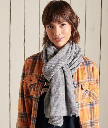 Heritage Ribbed Scarf Image 1