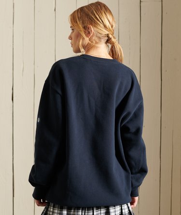 Collegiate Crew Sweatshirt Image 3
