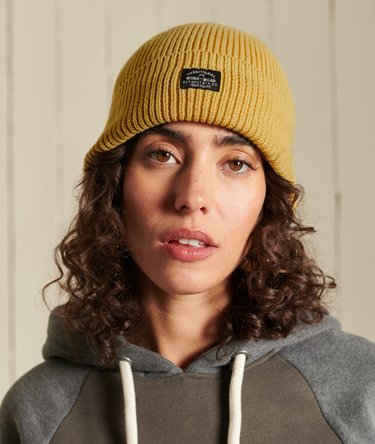 Unisex Twist Worker Beanie Image 2
