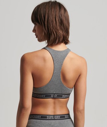 Organic Cotton Cropped Bralette Image 2