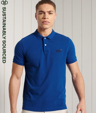 Polo &agrave; manches courtes en piqu&eacute; de coton biologique Image 1