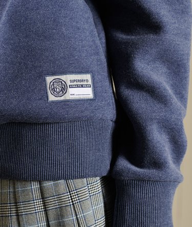 Oversized Track & Field Crew Sweatshirt Image 4