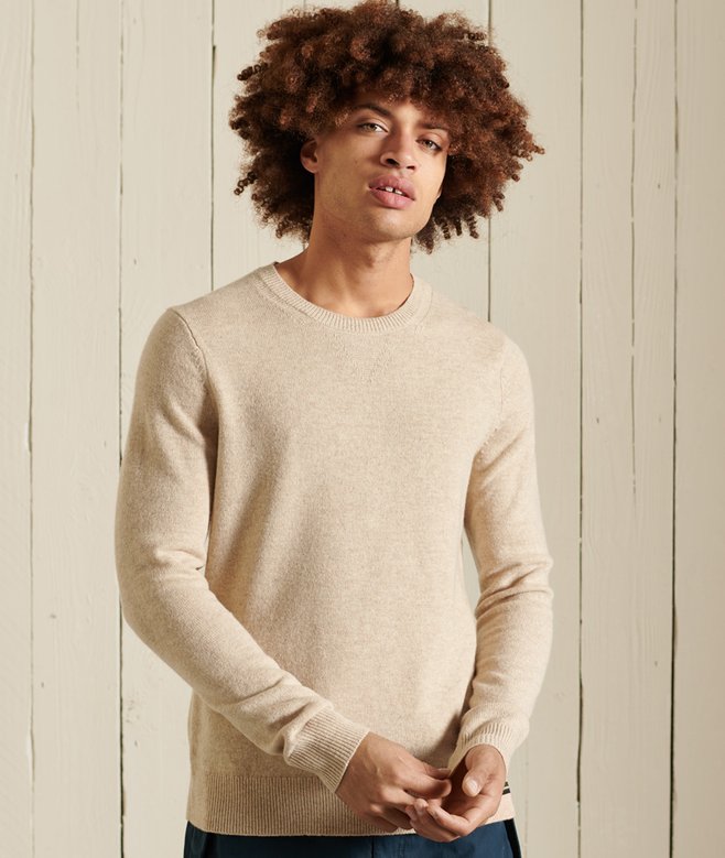 Lambswool Lightweight Crew Jumper