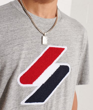 Code Logo Chenille T-Shirt Image 4