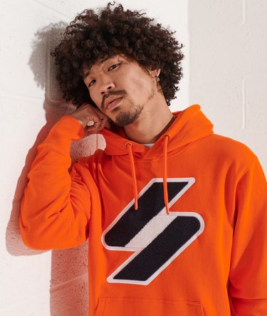 Code Logo Chenille Hoodie Image 4