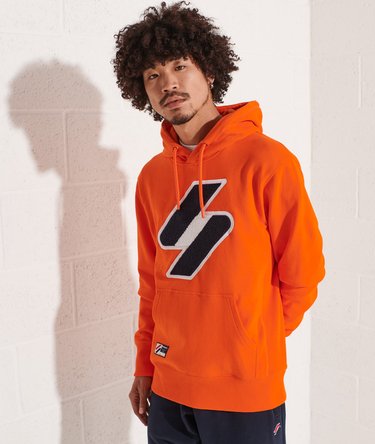 Code Logo Chenille Hoodie Image 1