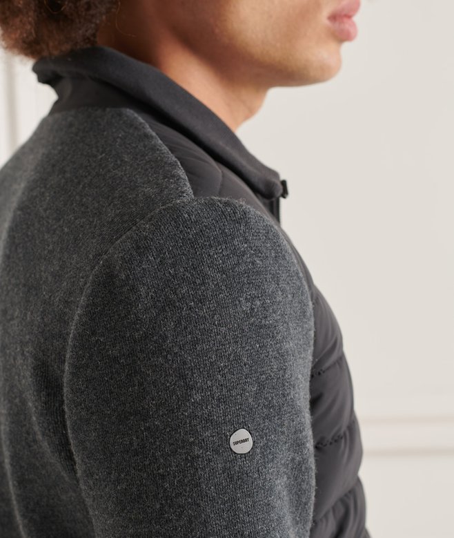 Studios Padded Knit Mix Jacket