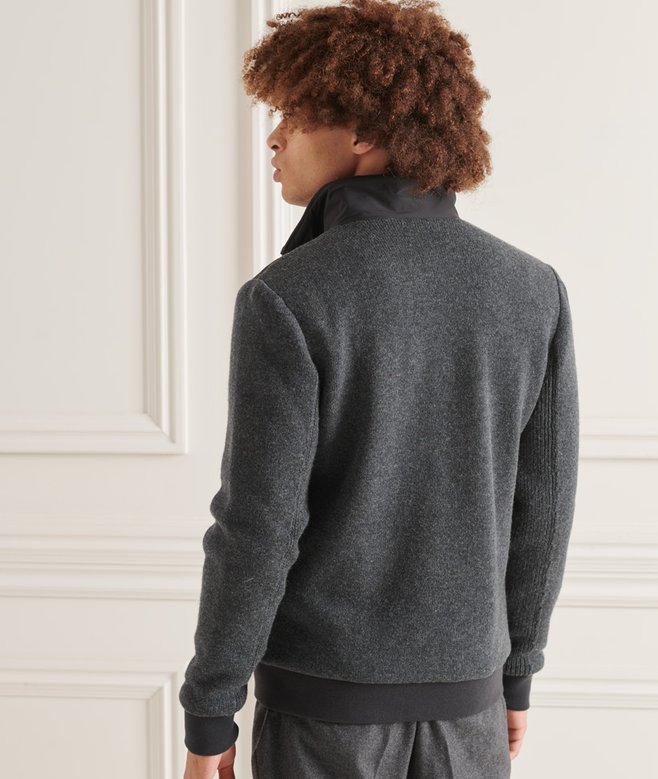 Studios Padded Knit Mix Jacket