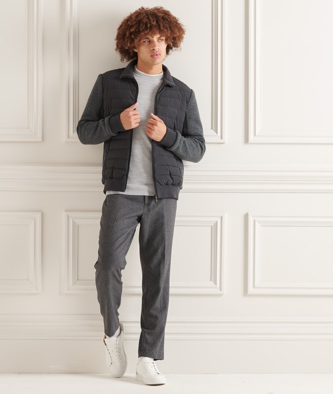 Studios Padded Knit Mix Jacket
