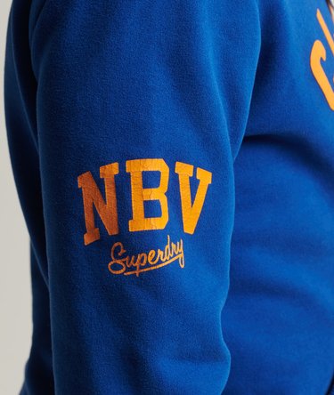 Vintage Script Style Collegiate Hoodie Image 3