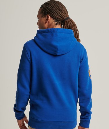 Vintage Script Style Collegiate Hoodie Image 4