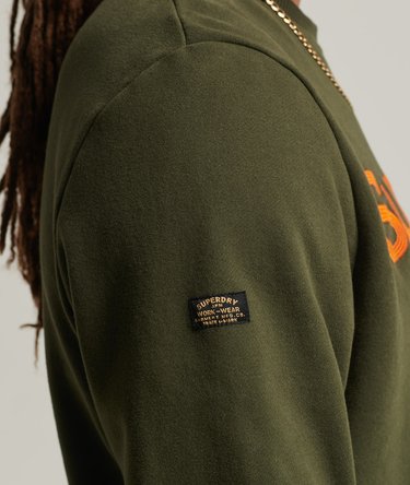 Vintage Core Logo Classic Crew Sweatshirt Image 4