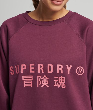 Übergroßes Training Sweatshirt mit Grafik und Rundhalsausschnitt Image 2