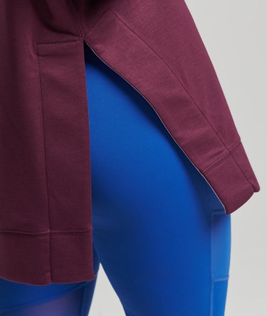 Übergroßes Training Sweatshirt mit Grafik und Rundhalsausschnitt Image 4