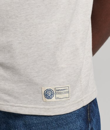 Vintage Script Style Collegiate T-Shirt Image 4