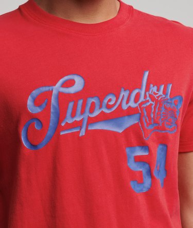 Vintage Script Style Collegiate T-Shirt Image 2