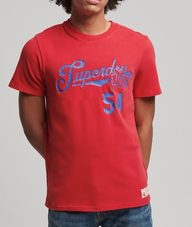 Vintage Script Style Collegiate T-Shirt Image 1