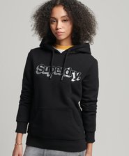 Vintage Core Logo Metallic-Hoodie